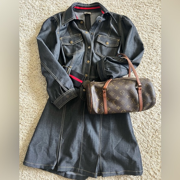 VINTAGE monogram LV LOUIS VUITTON small PAPILLON BAG GOOD CONDITION! - Picture 1 of 3